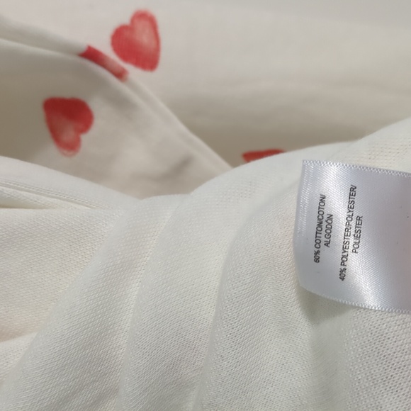 Lucky Brand hearts print long sleeve tee - Picture 5 of 8